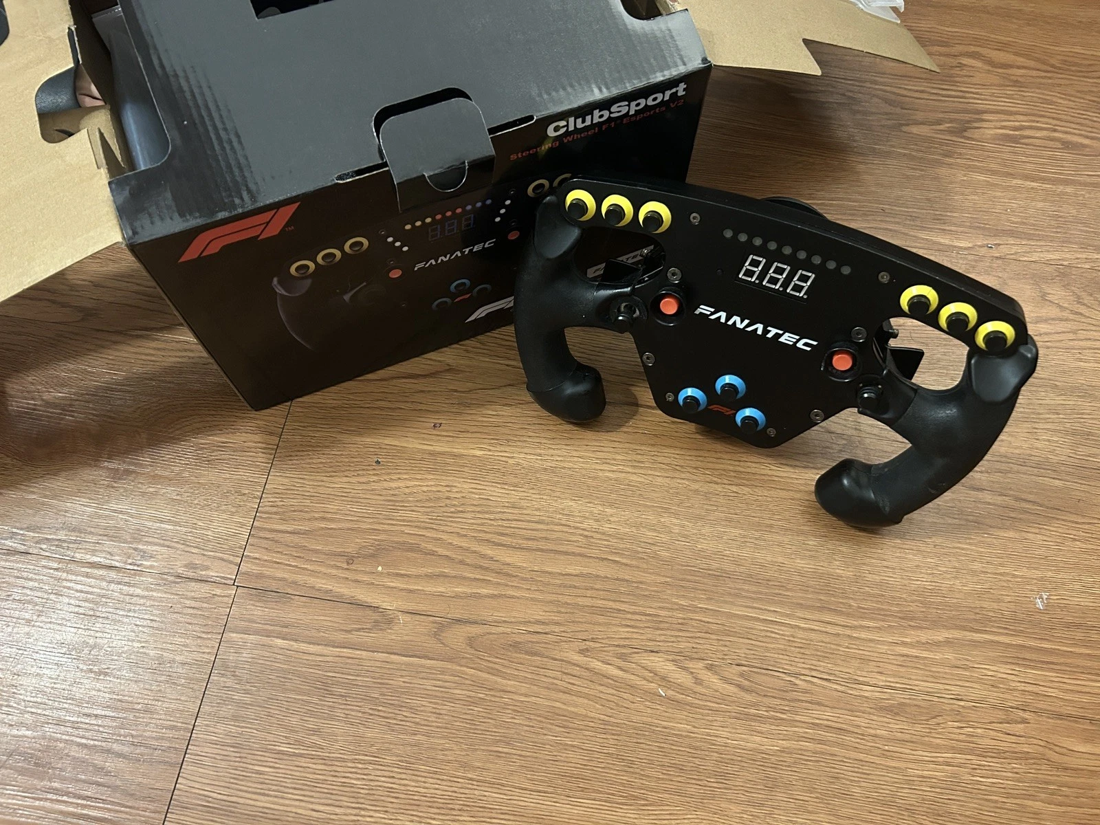 Fanatec DD Pro 8nm Wheel, Monitor, Pedals, Steering - photo 3