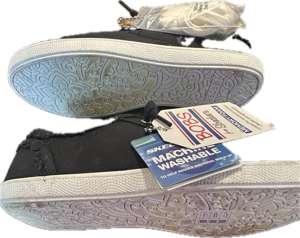 Skechers Women's BOBS B Cute Sneakers Black Size 7 - photo 5
