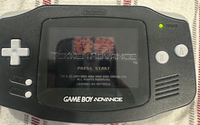 Gameboy Advance with Case and Games