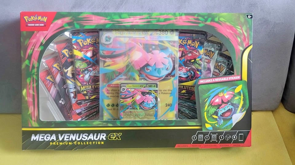 Pokemon TCG Mega Venusaur EX Premium Collection