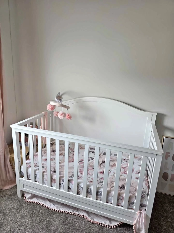 Newton Baby Crib Mattress + Crib (Never Used) – Move Out Sale