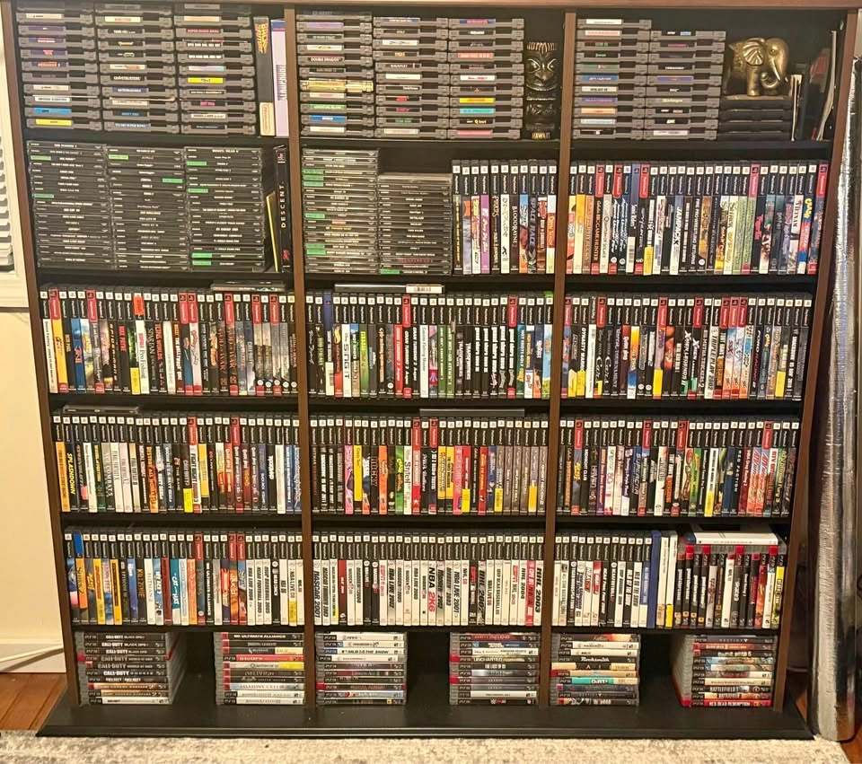 Large Video Game Collection for Sale