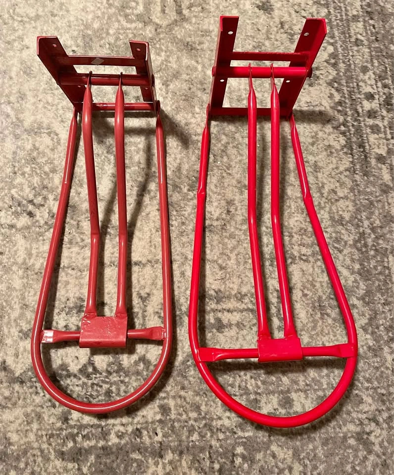 2 Used Wall mount Saddle Rack Stands
