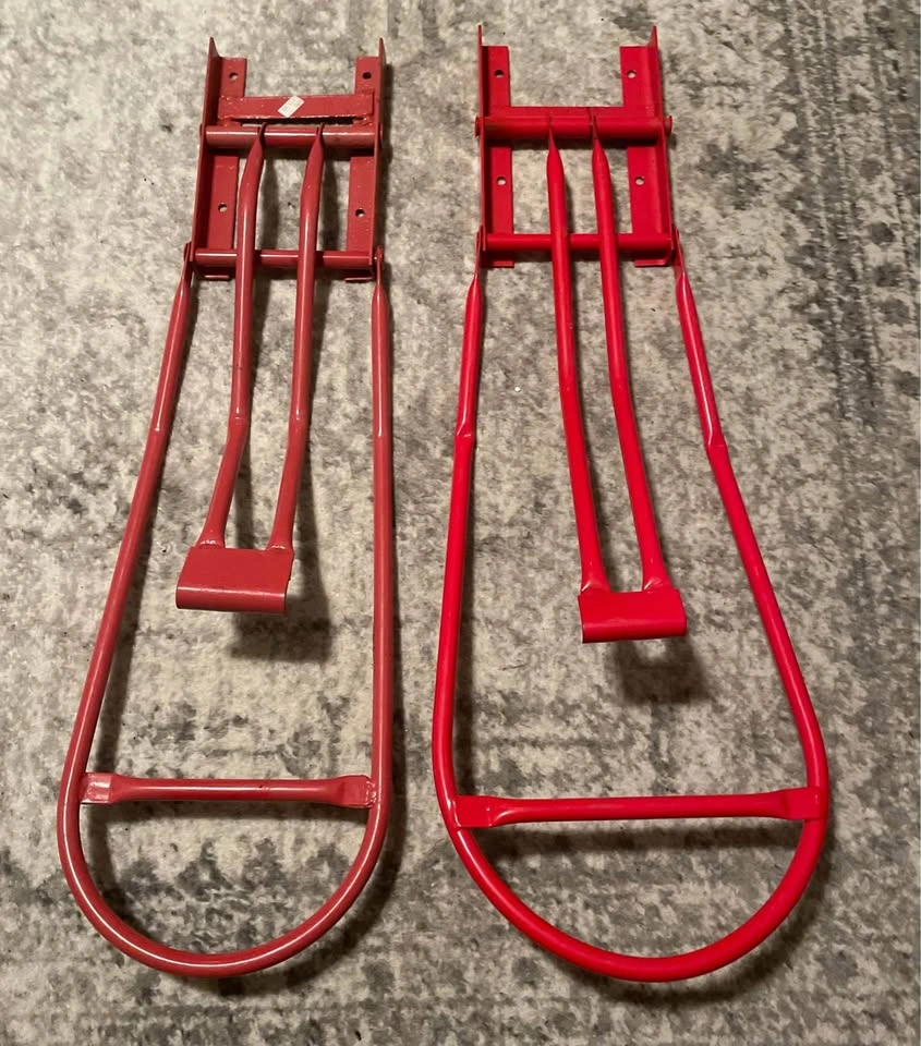 2 Used Wall mount Saddle Rack Stands - photo 2