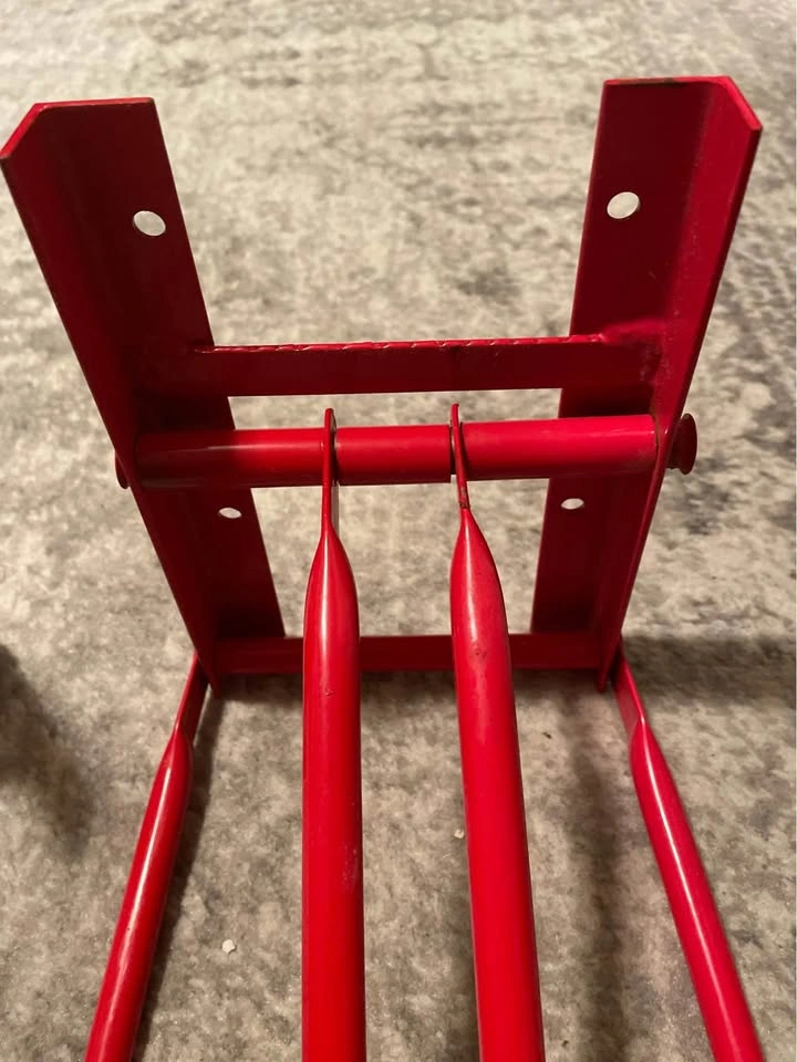 2 Used Wall mount Saddle Rack Stands - photo 3