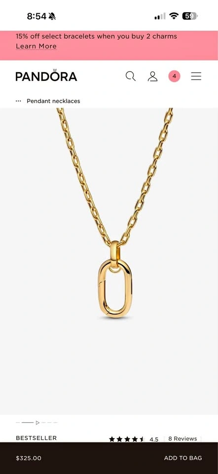 Pandora necklace