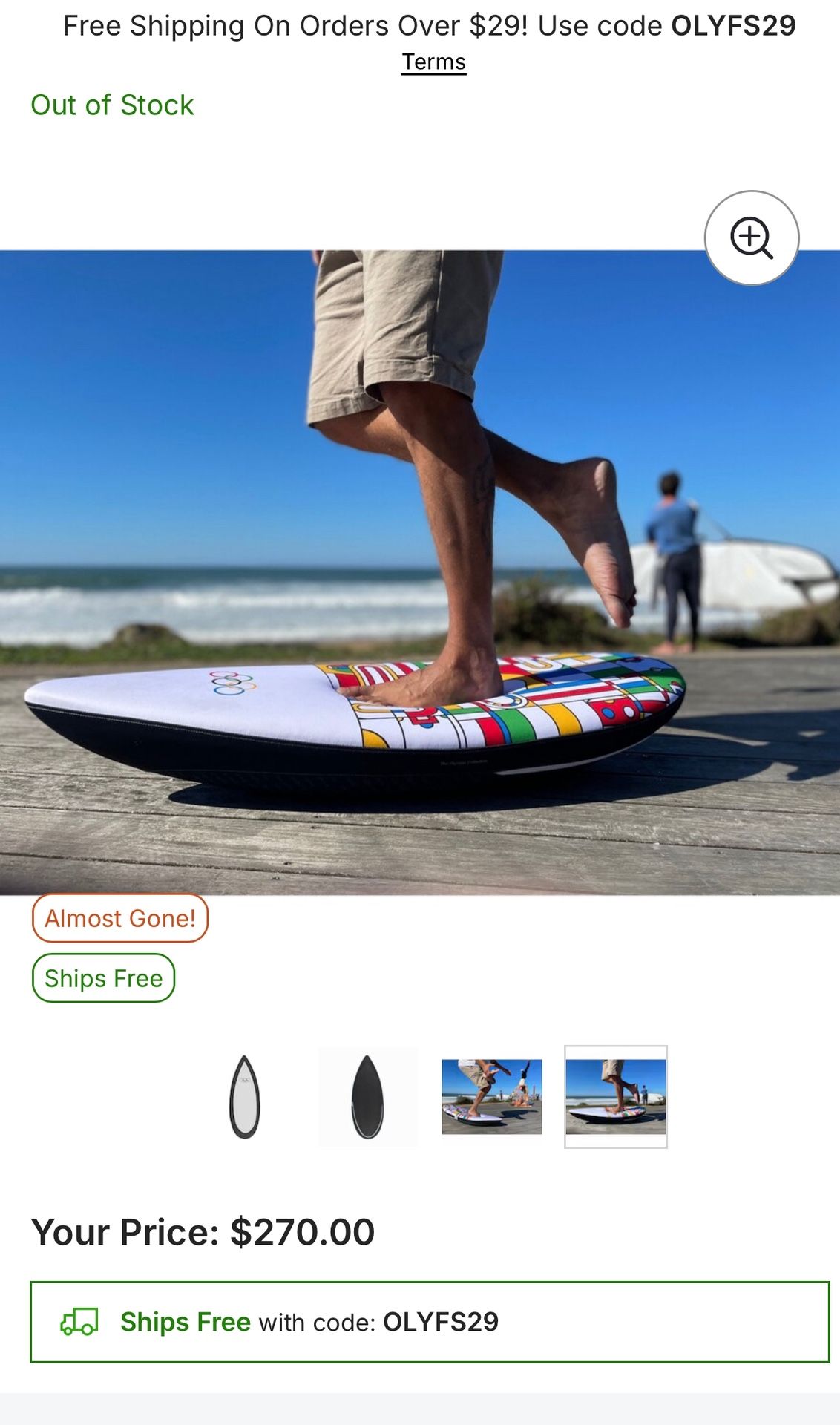 The Olympic Collection ToyBoard - Black - photo 2