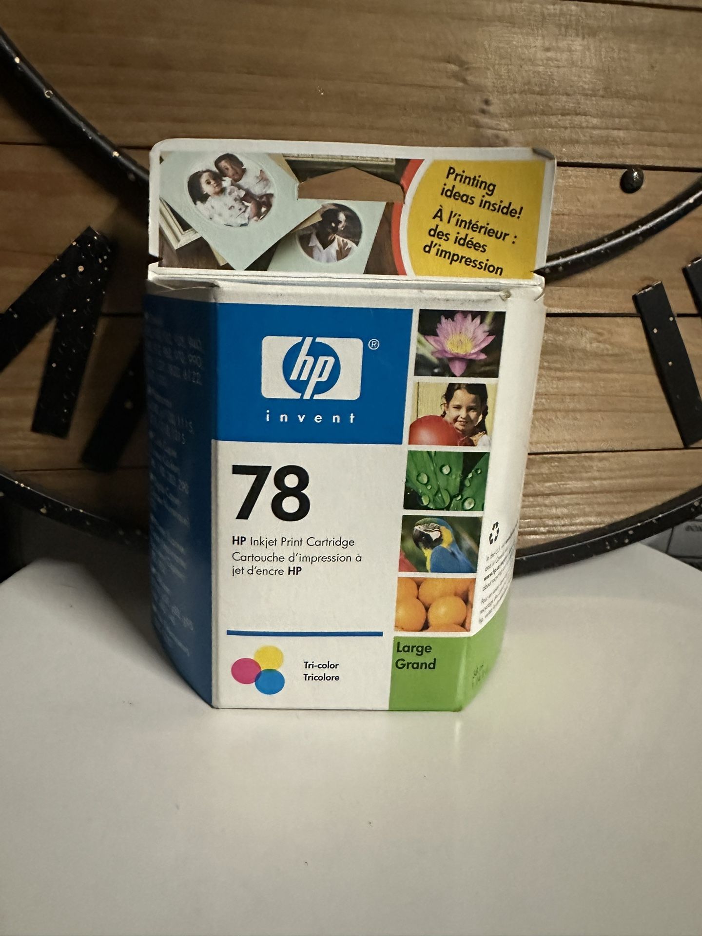 New Genuine HP 78 Tri-Color Ink Cartridge