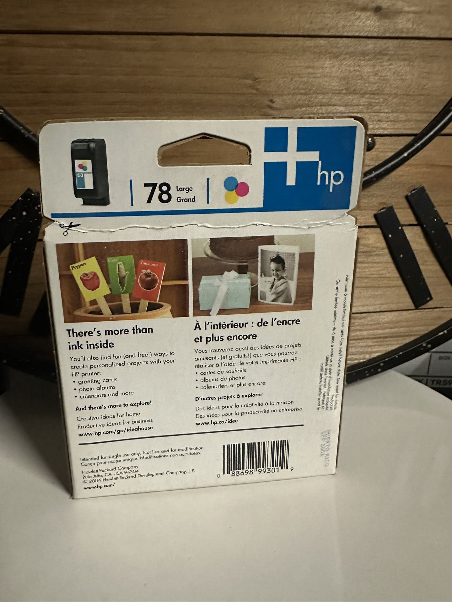 New Genuine HP 78 Tri-Color Ink Cartridge - photo 2