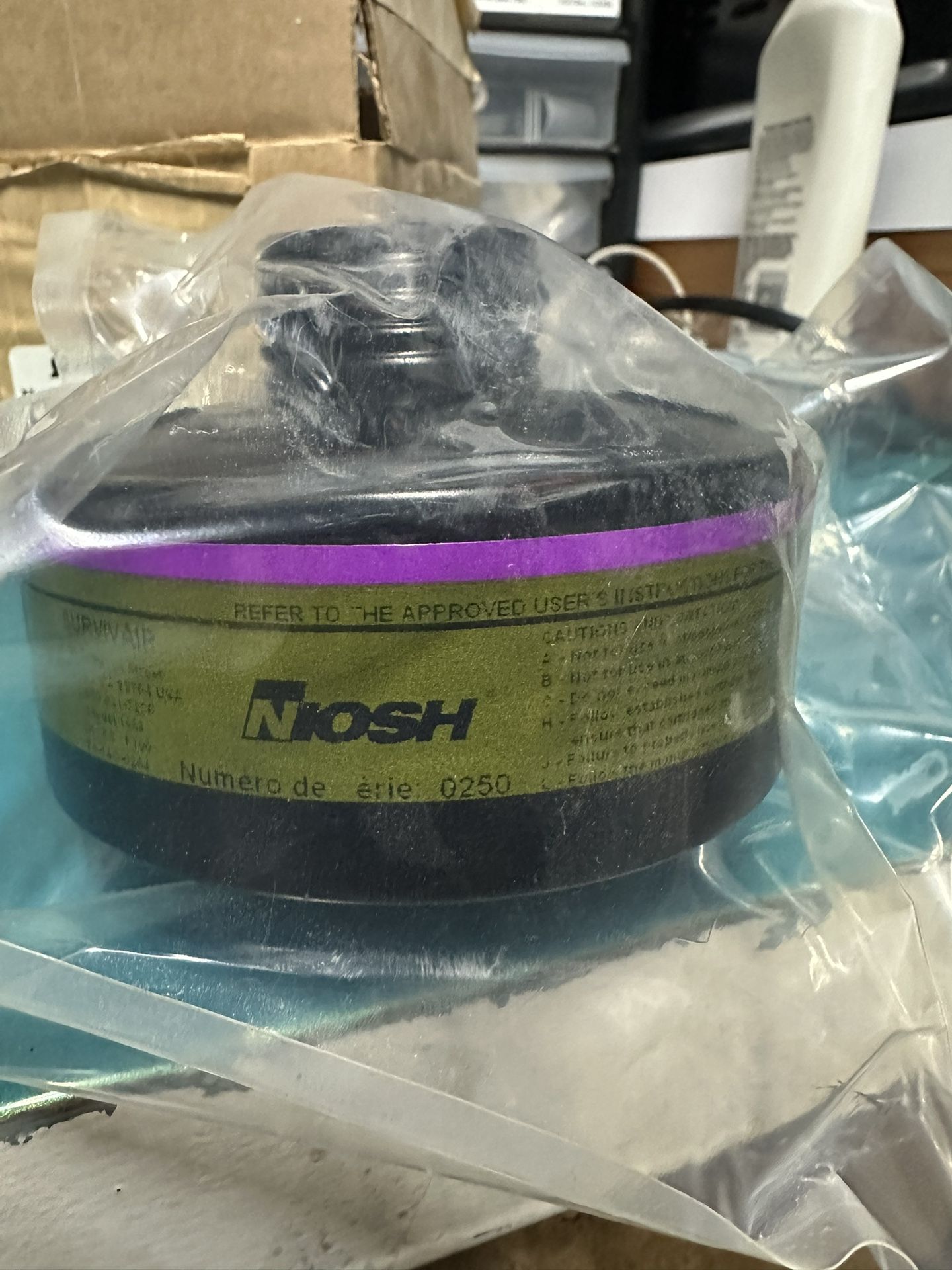 Honeywell Survivair Canister, Tear Gas (CN & CS) and P100 - photo 2