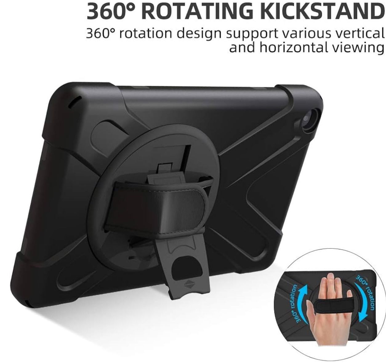 Fire HD 8 Tablet Case with Screen Protector (2017-2018) - photo 5