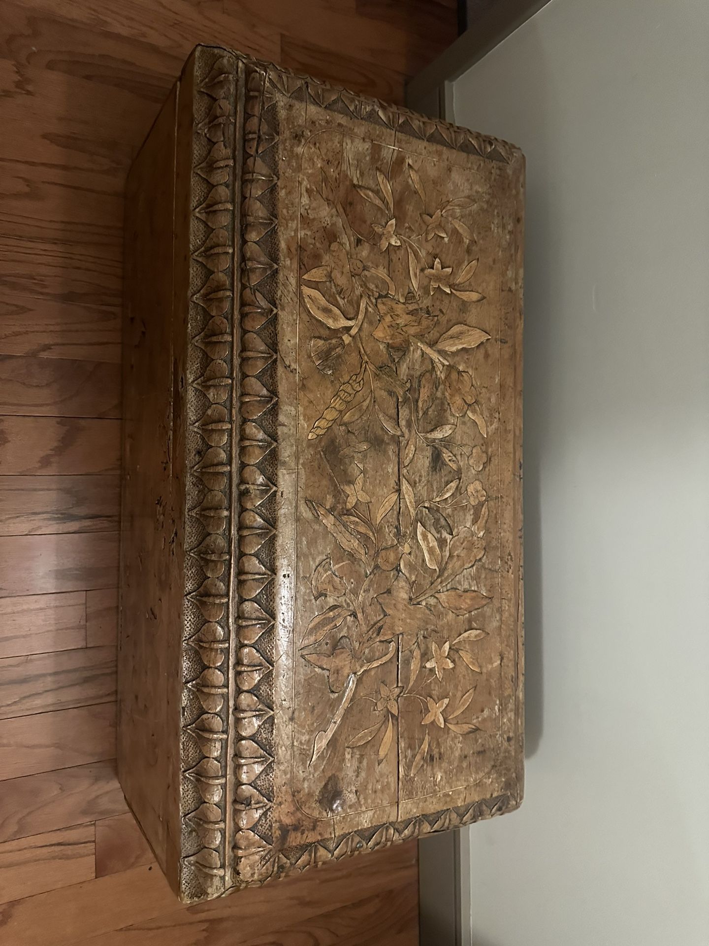 ANTIQUE WOOD BOX - photo 3