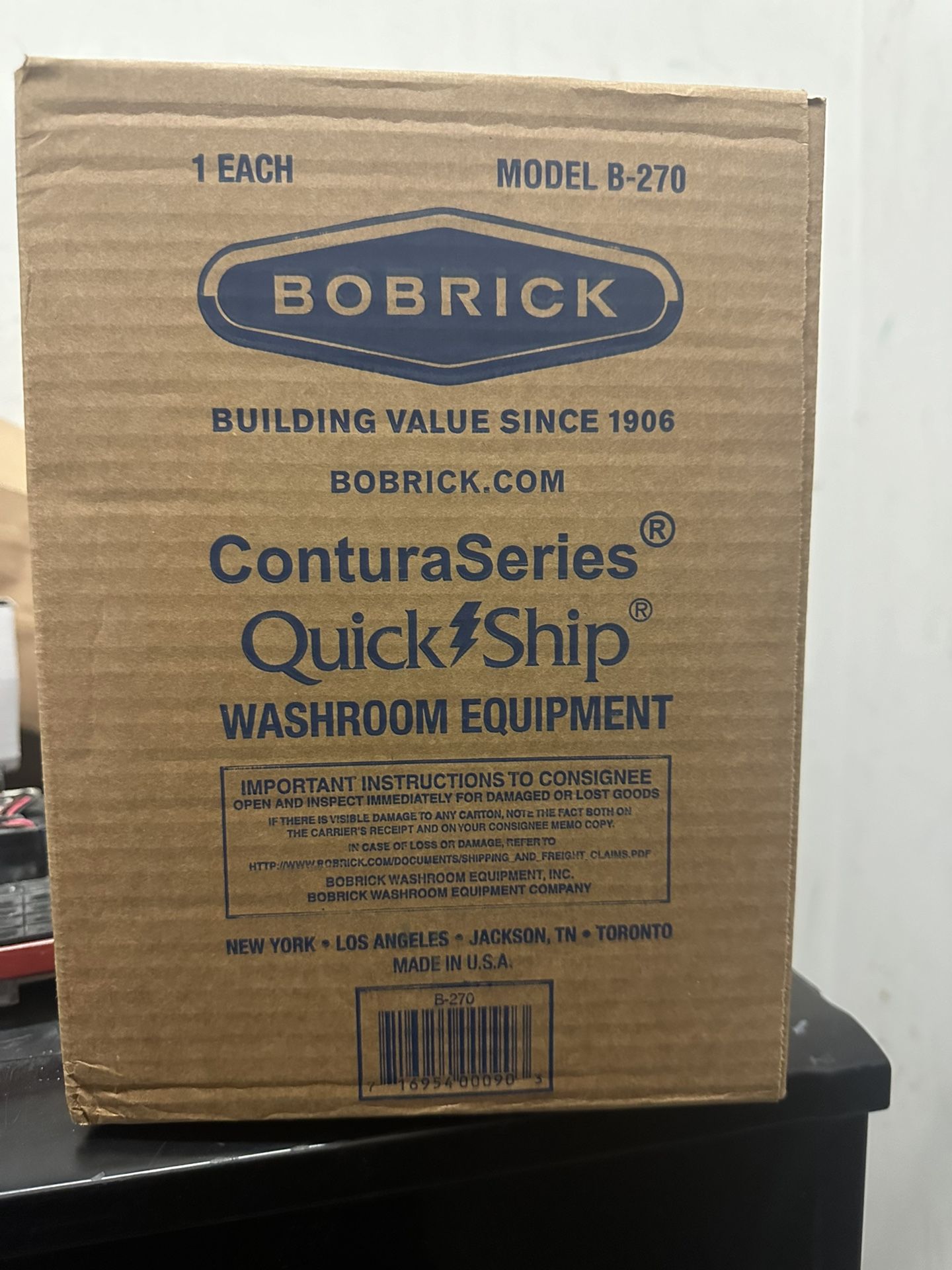 Bobrick B-270 Restroom Disposal, Stainless Steel - photo 2