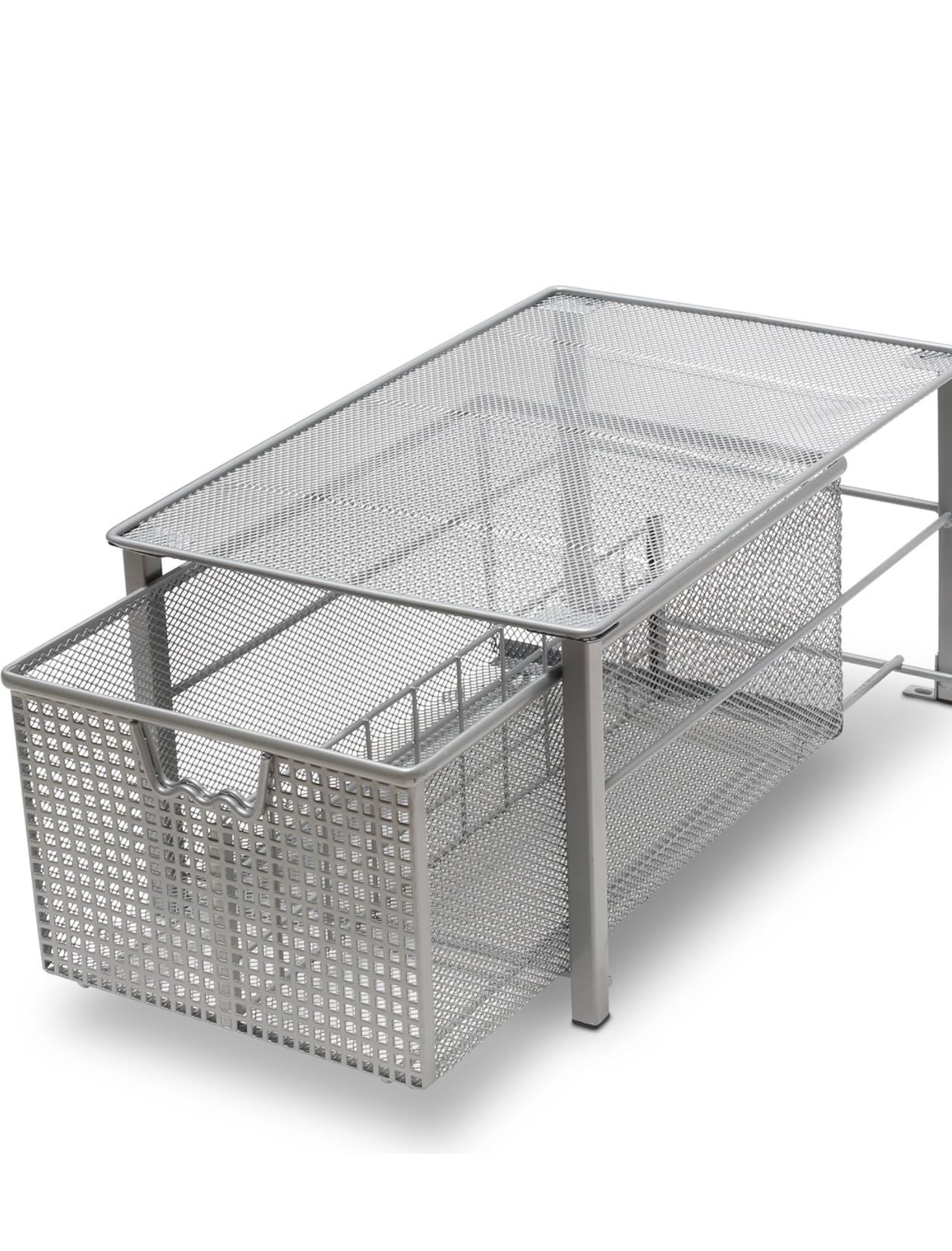 DecoBrothers Stackable Pull Out Cabinet Basket