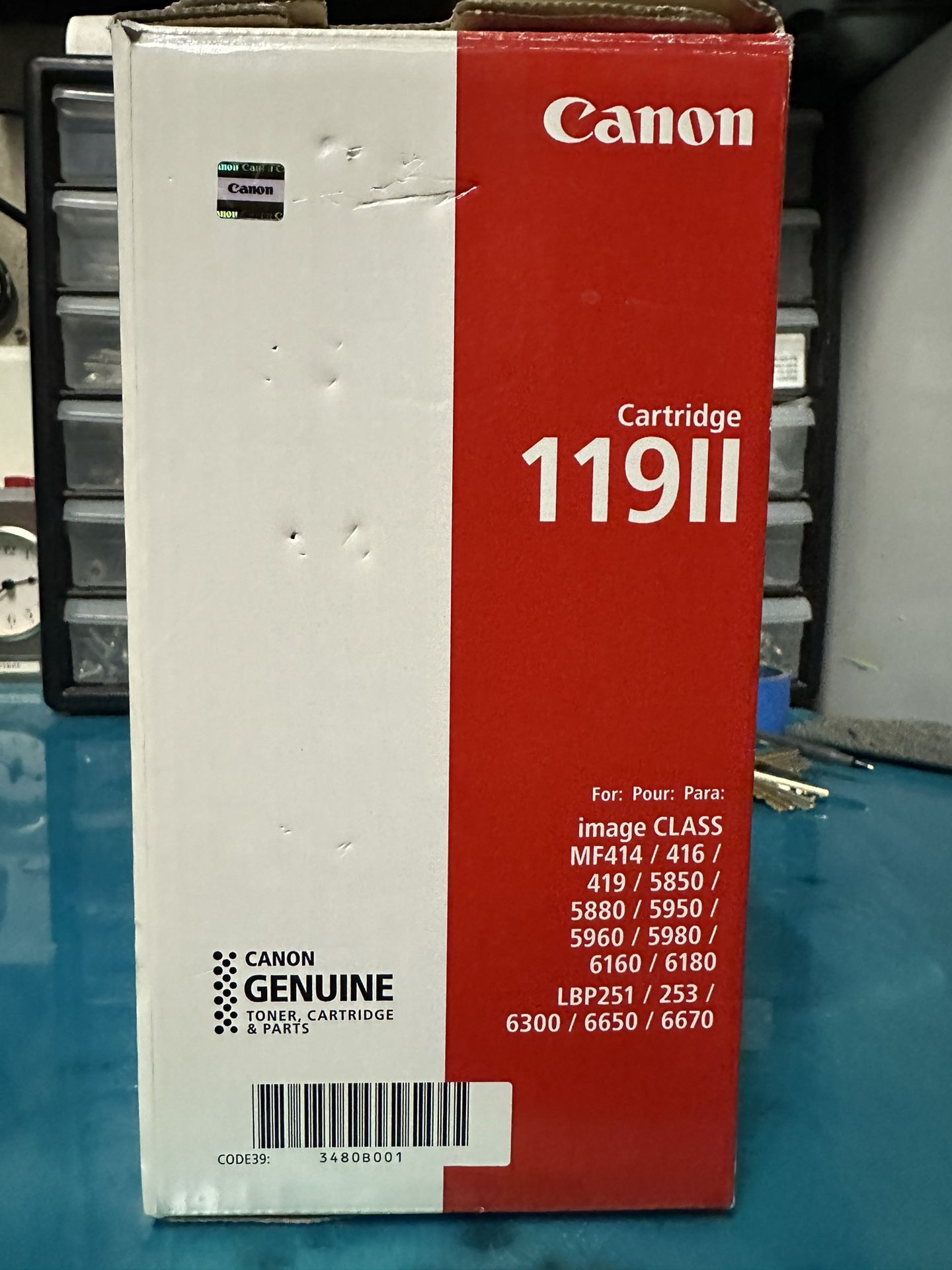 119 II Black Toner Cartridge, High Capacity - photo 2