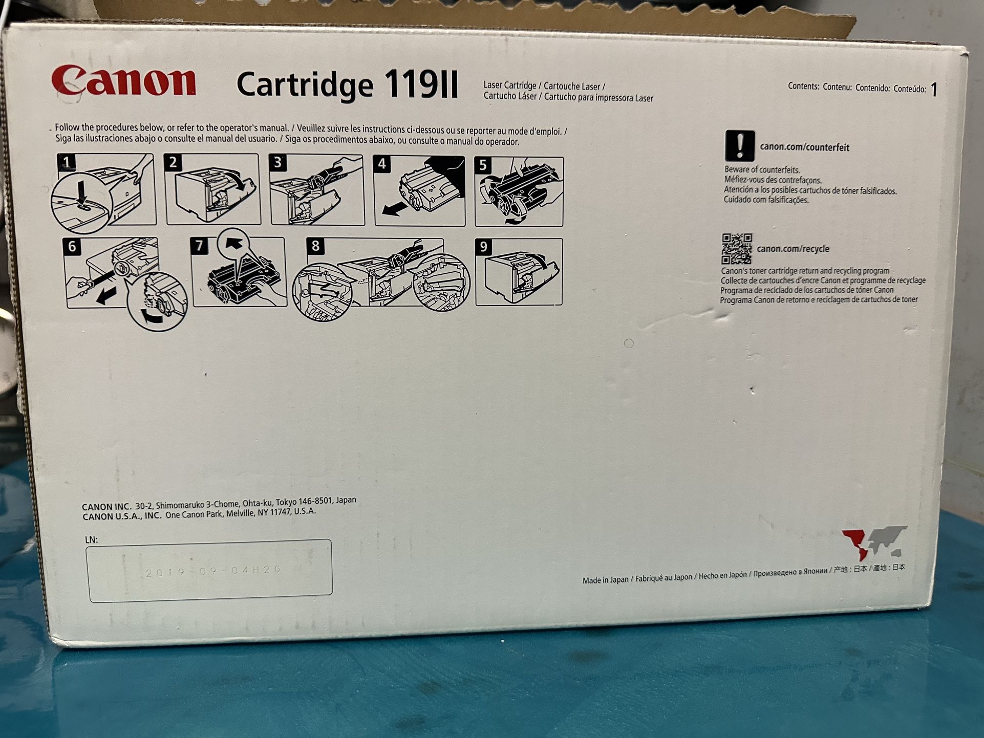 119 II Black Toner Cartridge, High Capacity - photo 3