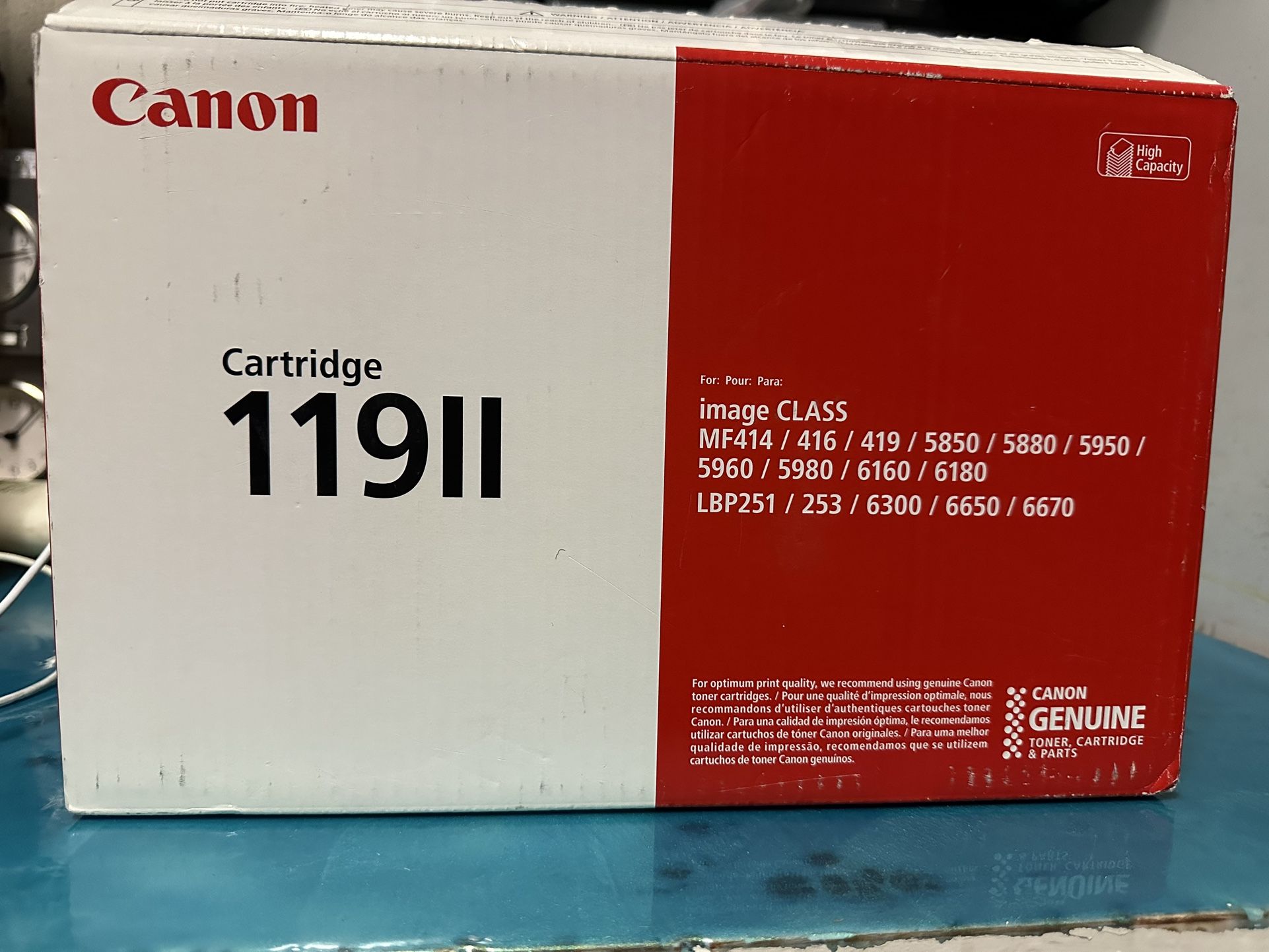 119 II Black Toner Cartridge, High Capacity - photo 4