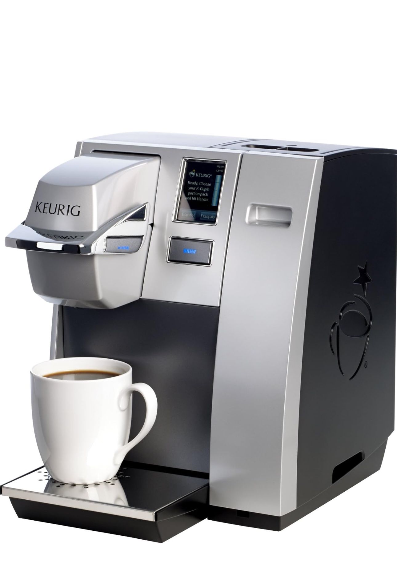 Keurig K155 Office Pro Single Cup Coffee Maker, Silver - photo 4