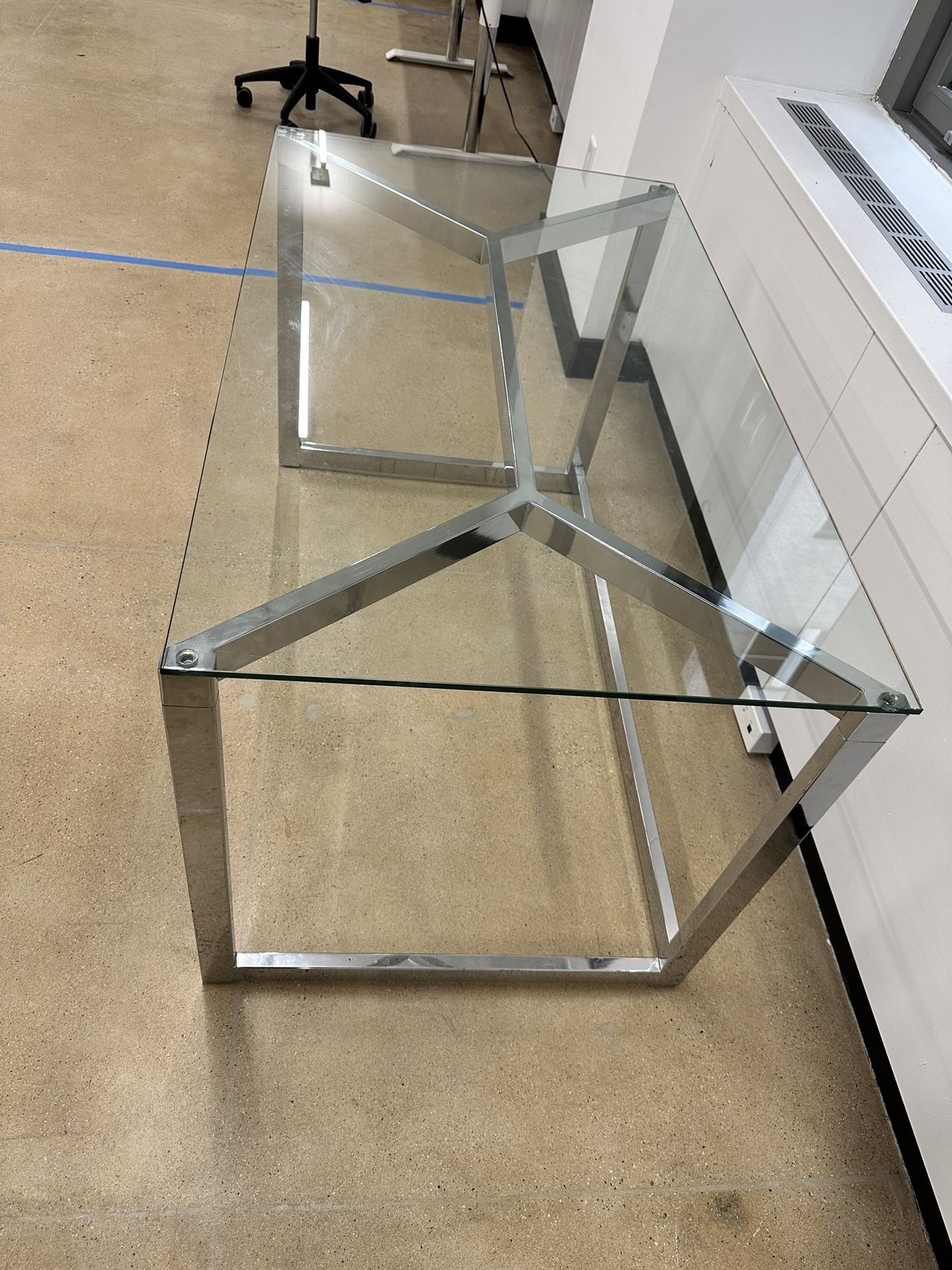 Office Glass Table - photo 2