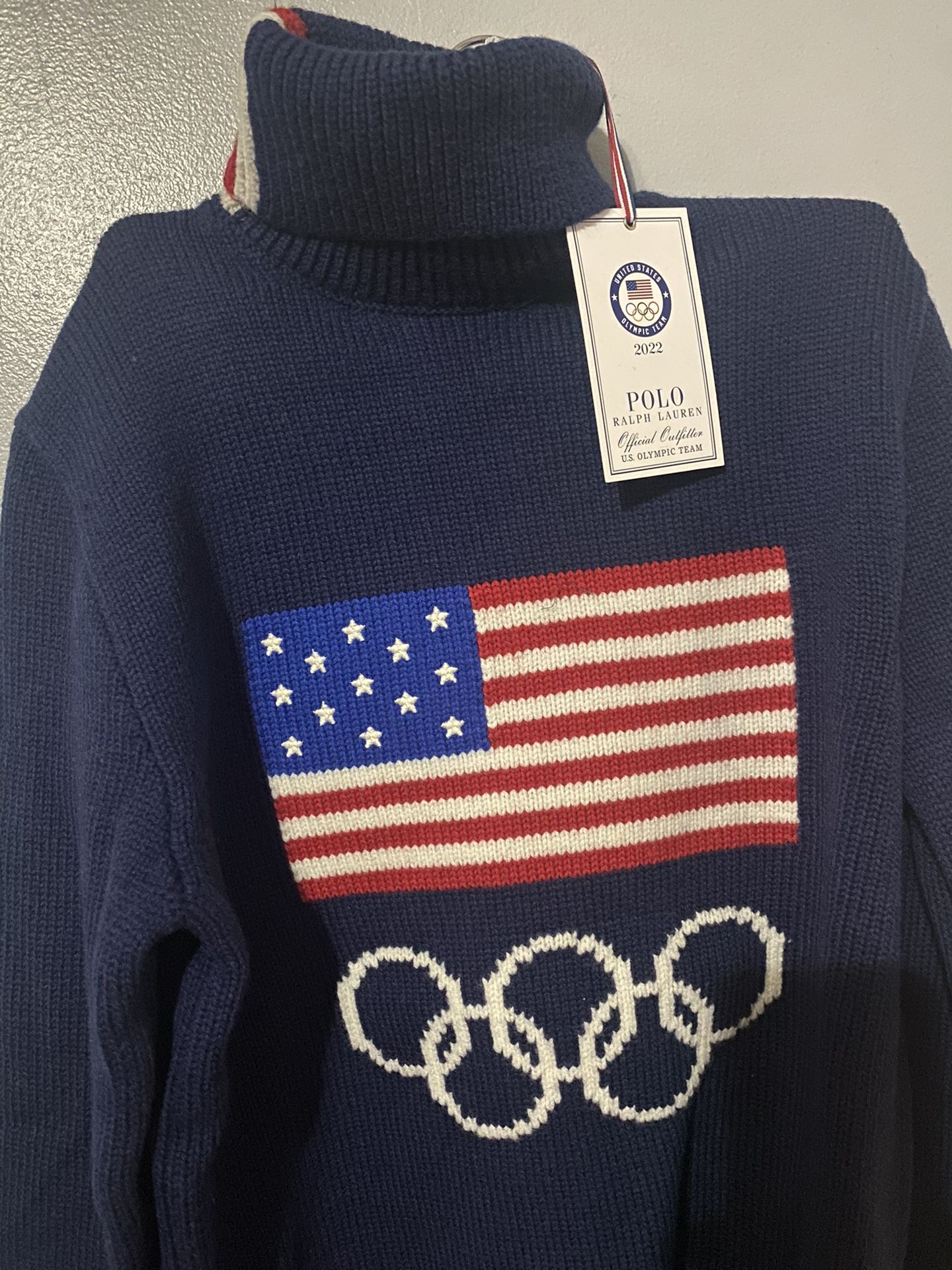 Polo Ralph Lauren Team USA Wool Turtleneck Sweater - photo 2