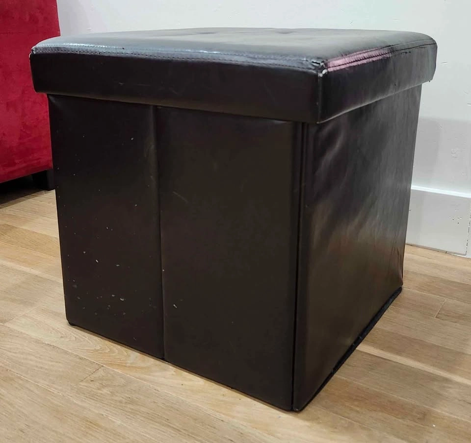 2 Ottomans with storage - photo 3