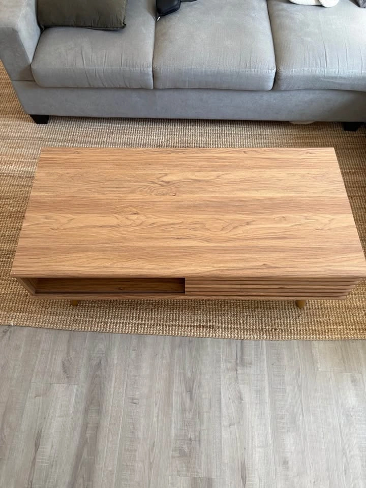 Modern Coffee Table with Storage - photo 3