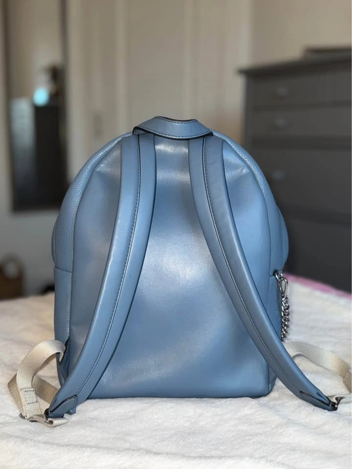 Michael Kors Blue Leather Backpack Maisie - photo 3