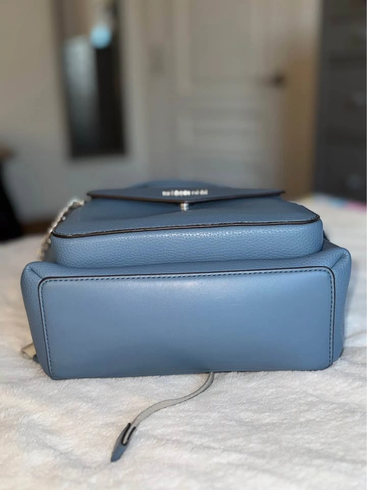 Michael Kors Blue Leather Backpack Maisie - photo 4