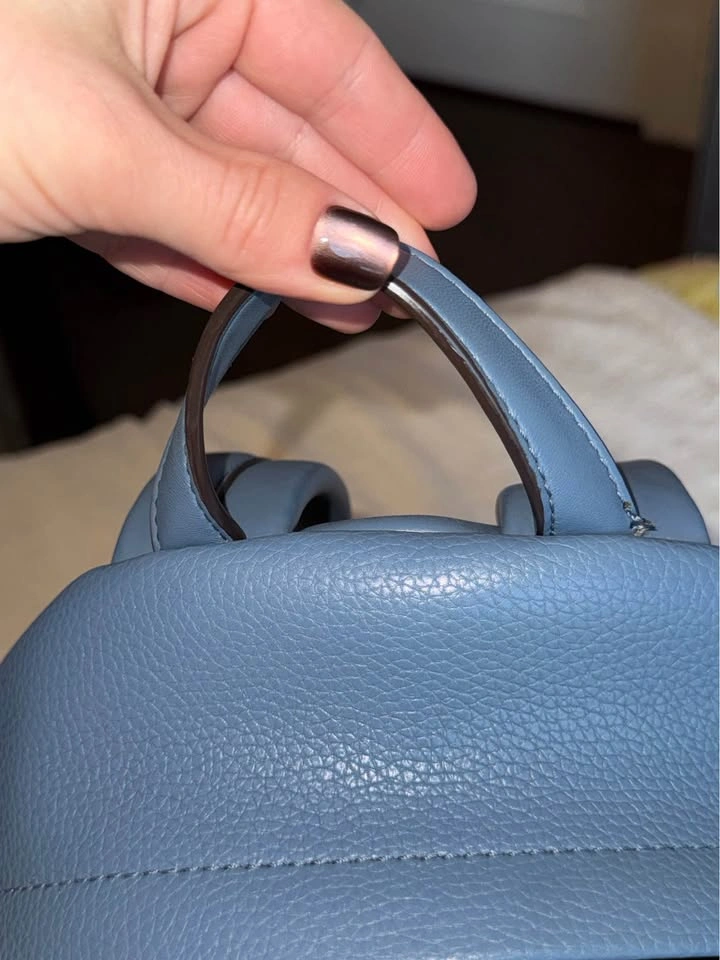 Michael Kors Blue Leather Backpack Maisie - photo 5