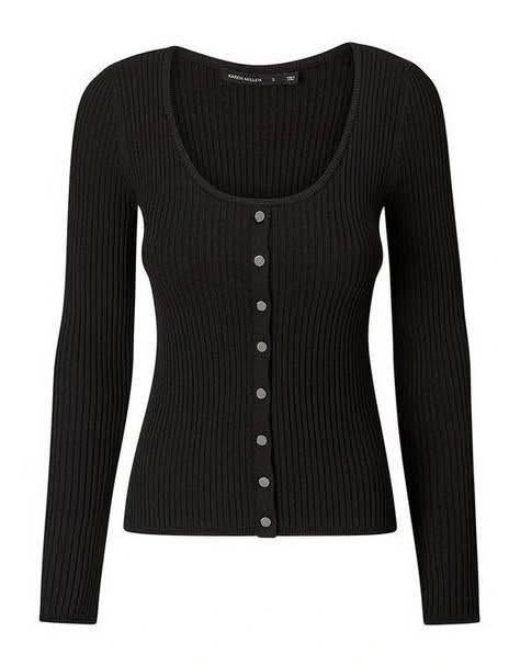 Karen Millen Rib Knit Top XS - photo 5