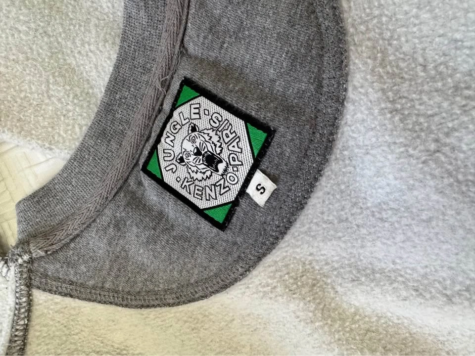 Kenzo Tiger Head Sweatshirt Grey - photo 3
