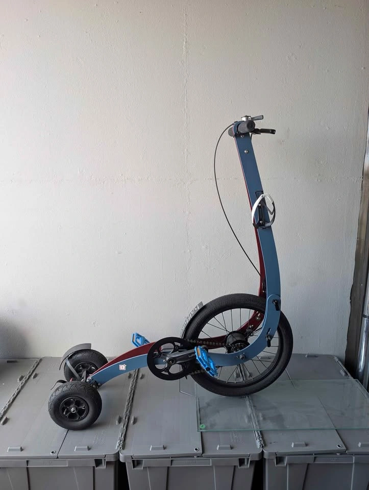 Halfbike blue and red - photo 2