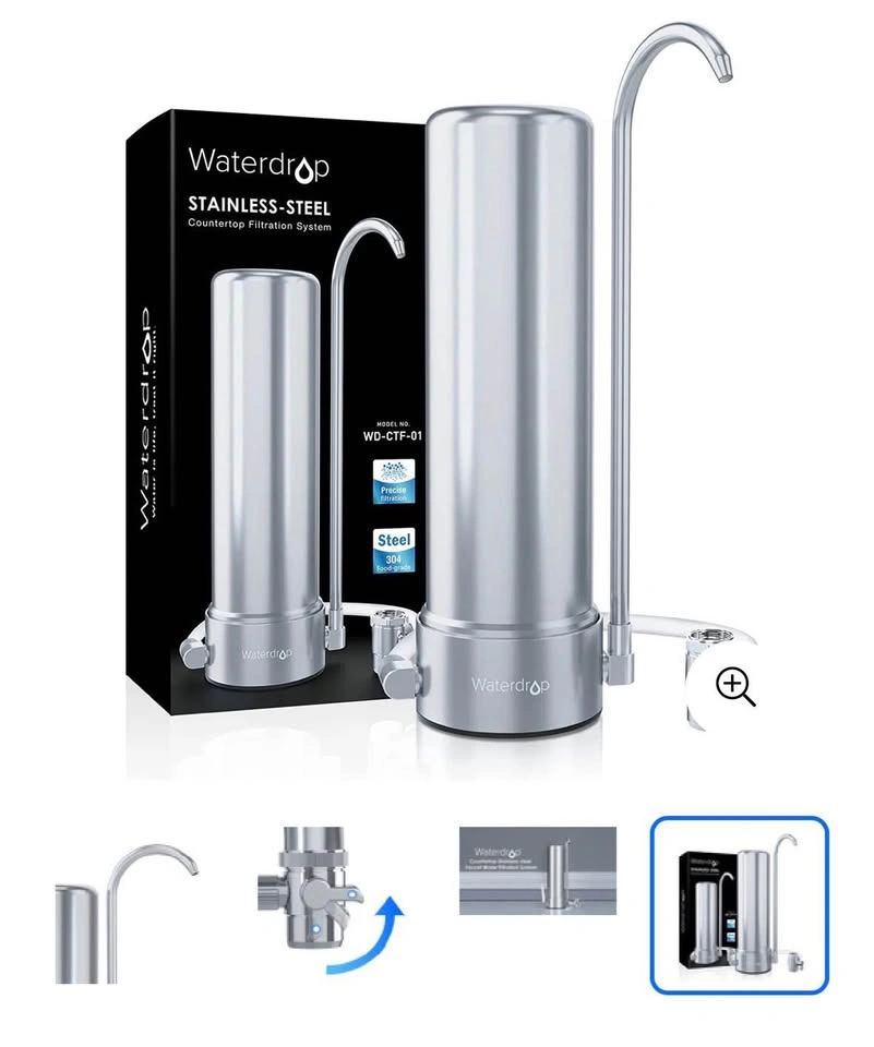 Waterdrop Stainless Steel Countertop Filtration System - photo 3