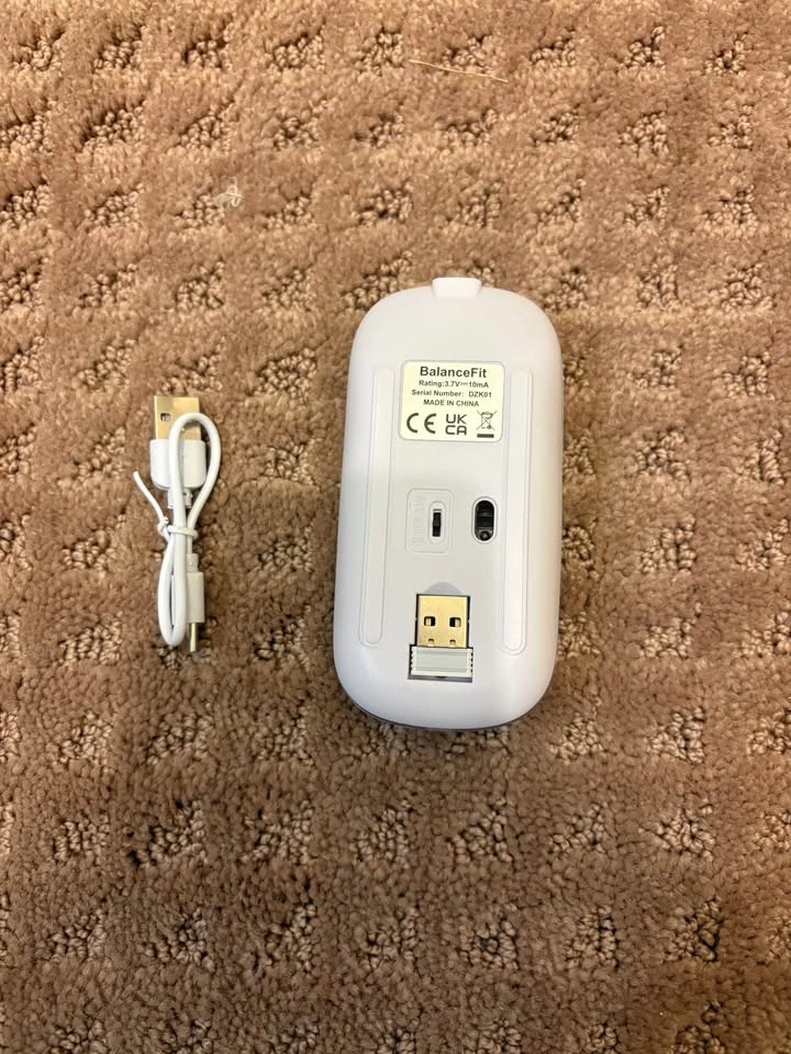 Rechargeable Wireless Mouse (USB Receiver Included) - photo 2