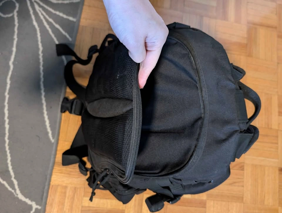 Large black tactical backpack - photo 3