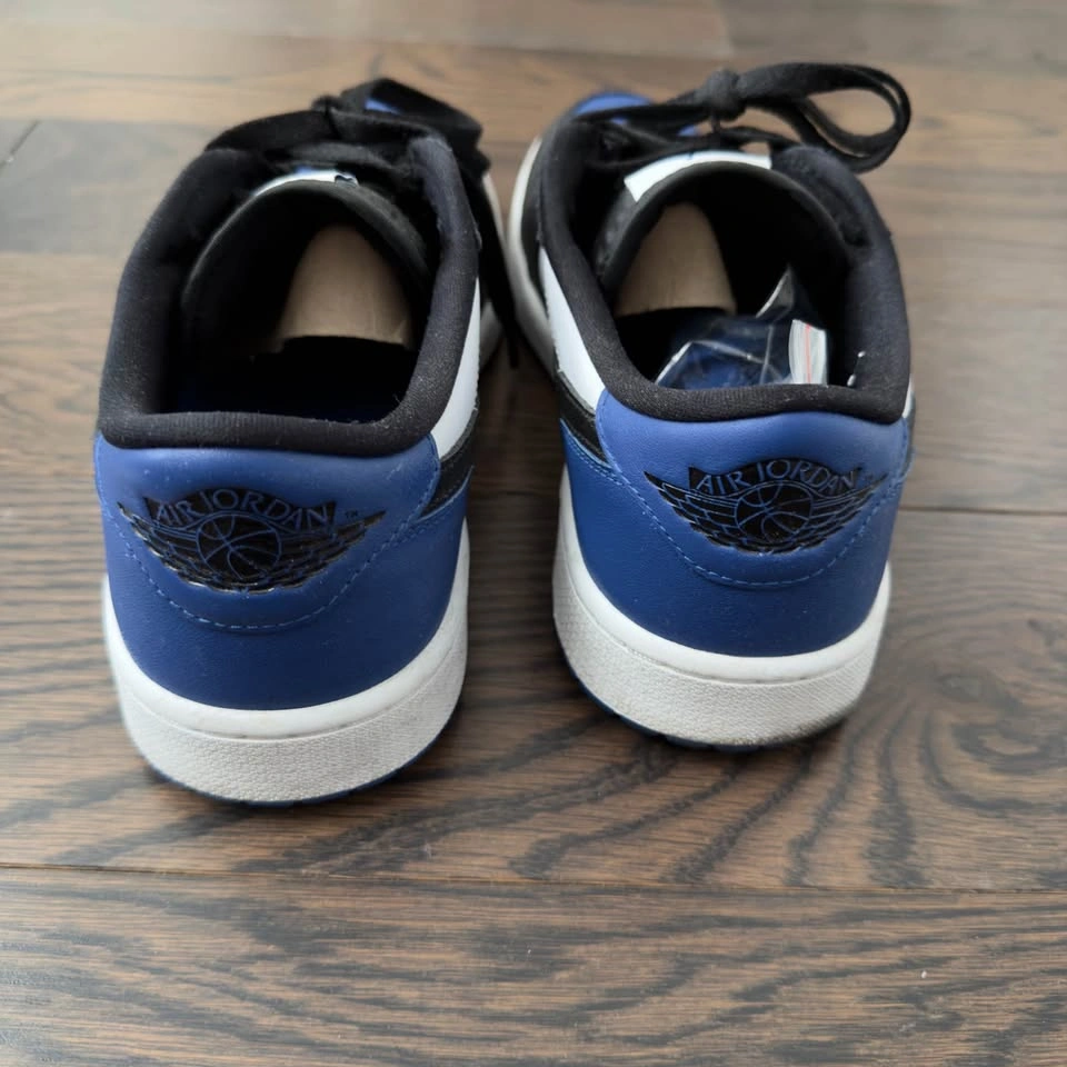 Jordan 1 Low G Golf Black/White/Royal Blue Men’s Sz 9 - photo 3