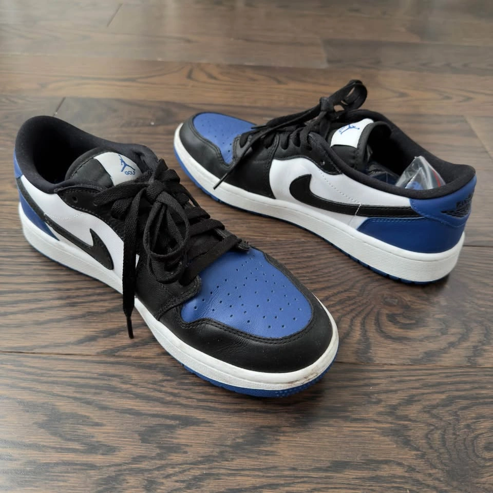 Jordan 1 Low G Golf Black/White/Royal Blue Men’s Sz 9 - photo 4
