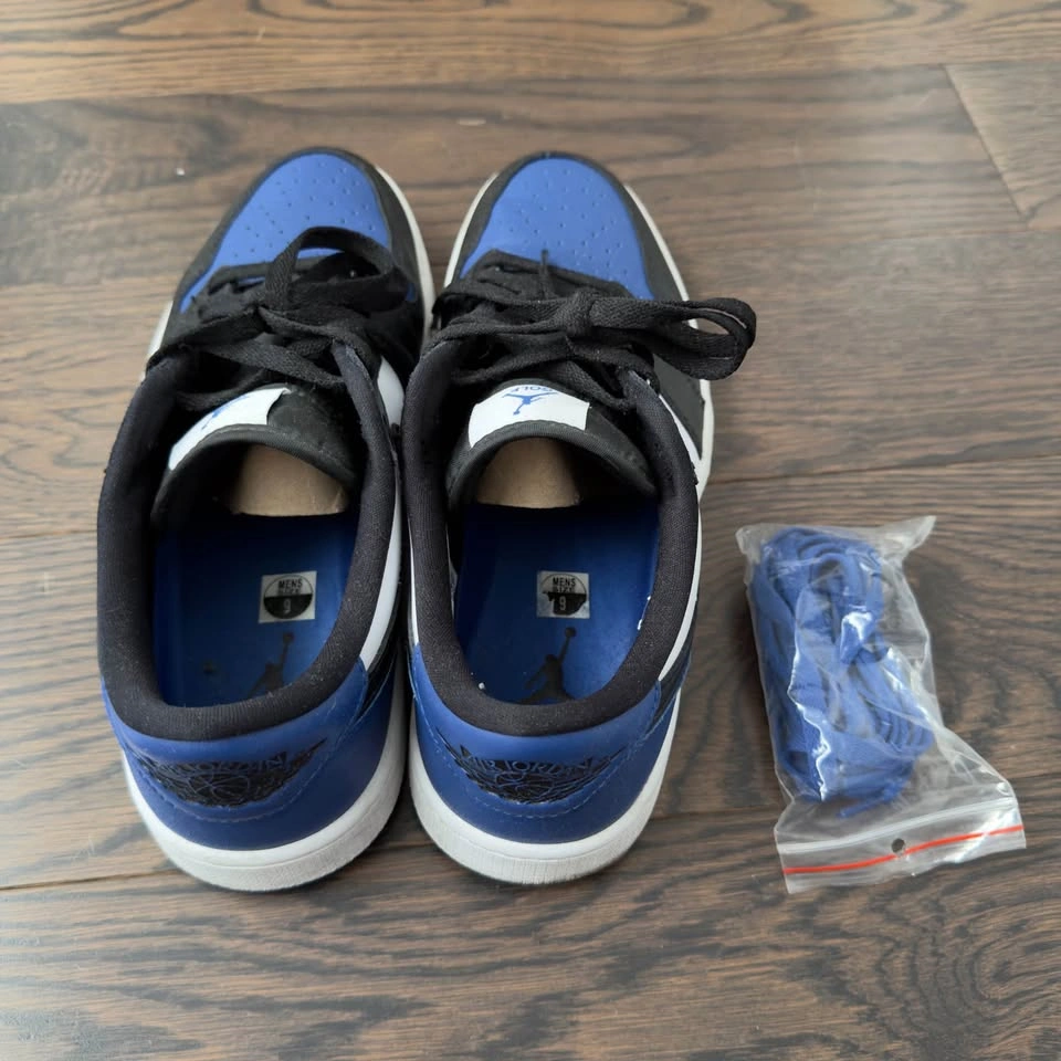 Jordan 1 Low G Golf Black/White/Royal Blue Men’s Sz 9 - photo 5