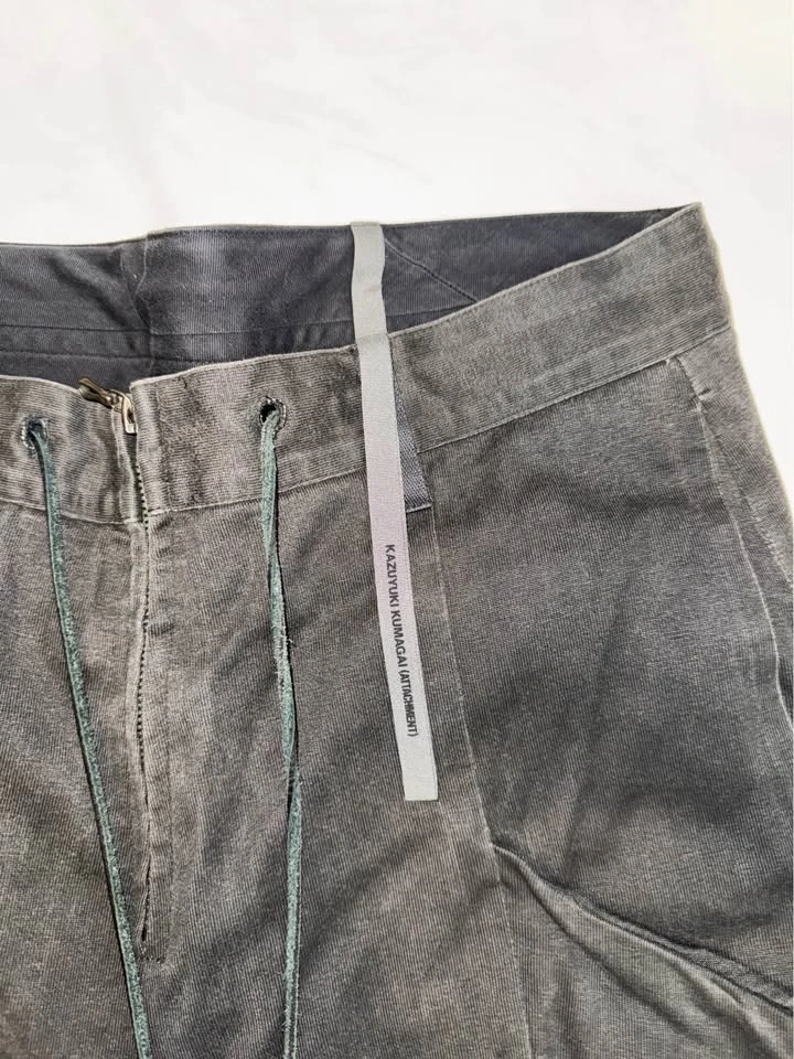 Rare Kazuyuki Kumagai ATTACHMENT KP-22-033 Cargo Pants Size 2 - - photo 3