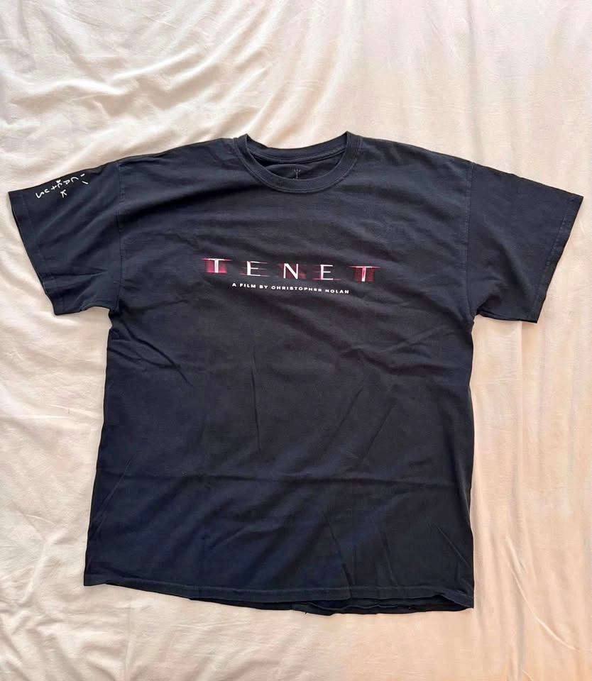 Travis Scott Tenet T-Shirt Merch Cactus SZ L