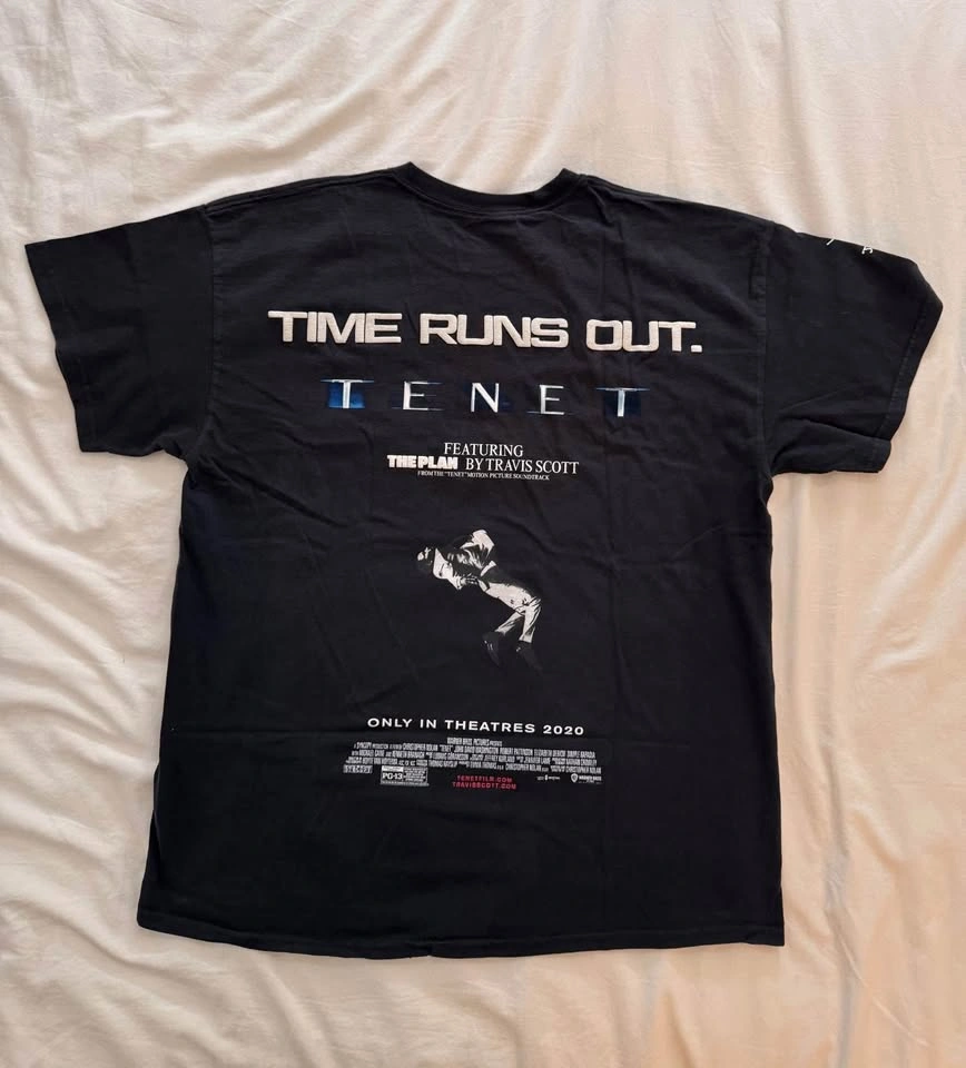 Travis Scott Tenet T-Shirt Merch Cactus SZ L - photo 2