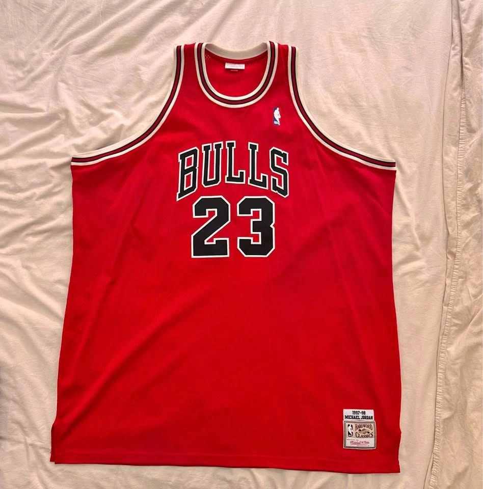 BRAND NEW 97-98 Chicago Bulls Michael Jordan Jersey 5XL