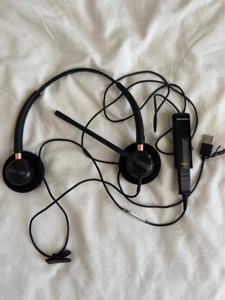 Plantronics DA70 USB Headset with Microphone – Excellent Conditi