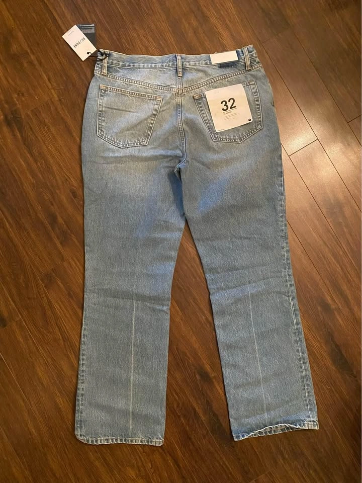 RE/DONE 70’s Bootcut Flared Jeans Light Wash Vintage - photo 2