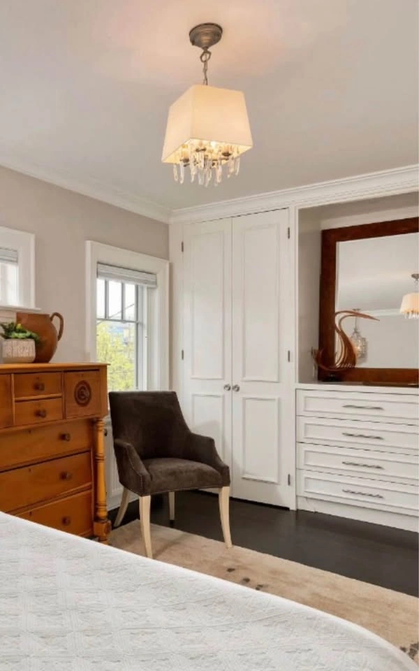 Ivory Vintage Pendant Hanging Crystal Light Fixture - photo 2