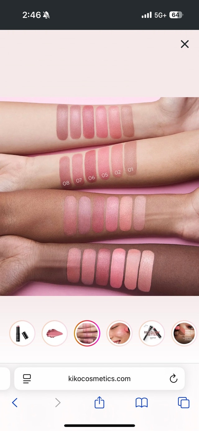 Kiko Milano Blush Stick Creamy - photo 3