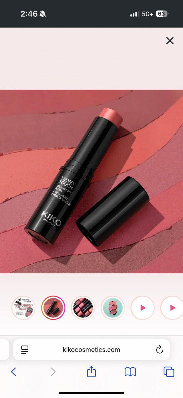 Kiko Milano Blush Stick Creamy - photo 4