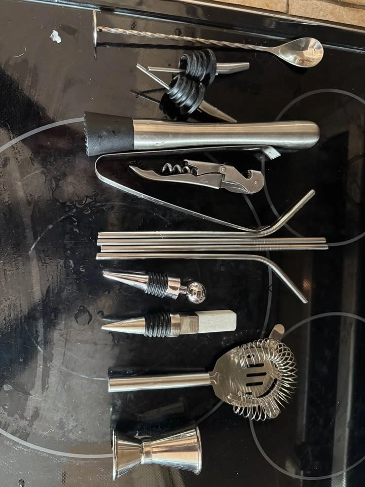Stainless Steel Cocktail Shaker Set - photo 3