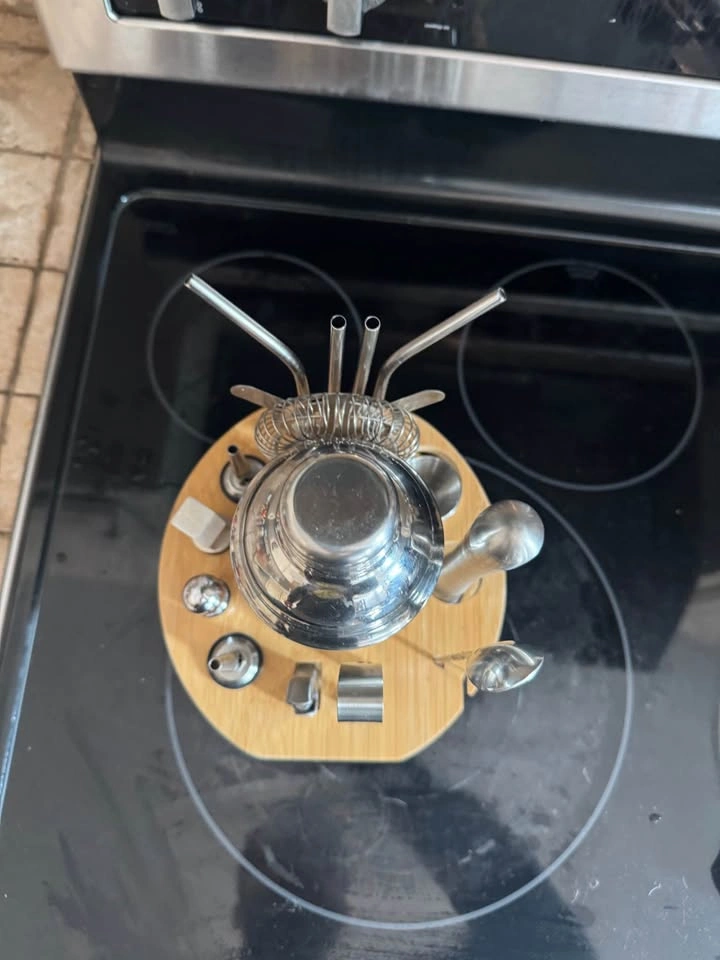 Stainless Steel Cocktail Shaker Set - photo 5