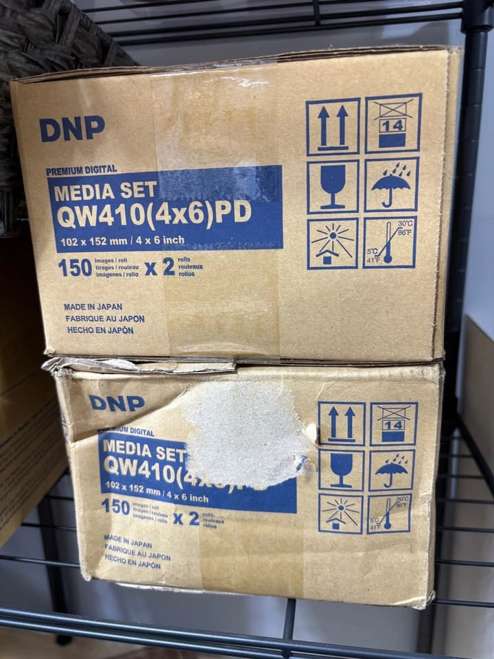 DNP QW410 Dye Sublimation Printer with 4x6 Media Set - photo 5
